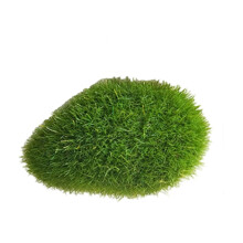 Simulated Moss Stone Micro Bonsai Decoration – Fake Moss Stone and Artificial Plush Stone for Mini Garden, Fairy Garden, and Tabletop Decor,a