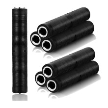 6 Pack 1/4 Inch Female to Female Coupler 6.35 mm TRS/ Audio Connector, TRS Stereo and Mono Jack Adap