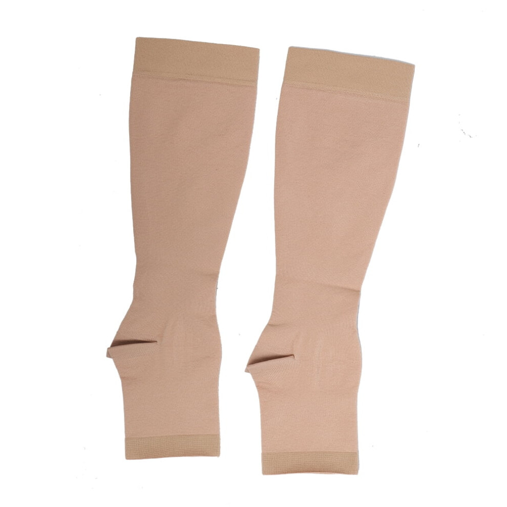 Knee-High Compression Socks for Varicose Veins â Calf Support Sleeves for Women & Men