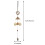 3 Count Bell for Door Practical Wind Chime Fine Workmanship 4
