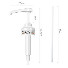 Coffee 1 Liter Dispenser Syrup Pump Black Liquid Dispenser for Syrup 10Ml Juice Bottle Dispenser Pump