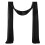 Wedding Arch Chiffon Drape Black Tulle Drapery 2