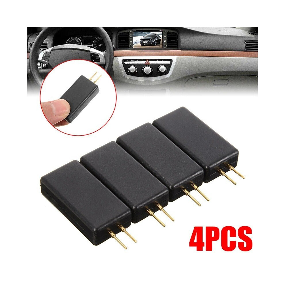 4Pcs Car Airbag Simulator Detection Tool Srs Resistor Fault Finding Diagnostic Tool Universal Car Airbag Inspe 6083684306440