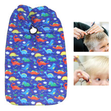Kids Waterproof Haircut Cape 120x110cm Cartoon Pattern Apron