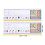 25 Pcs Student Name Tag Desk B2932 Second Generation Brand Manuscript 2