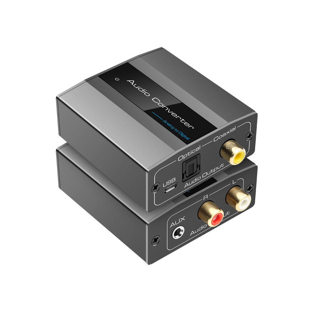 Analog To Digital Audio Converter Rca To Optical With Optical Cable Audio Digital Toslink And Coaxial Audio Ad 6083684305405