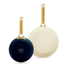 GreenPan Padova Reserve 2 Piece Frypan Set Oxford Blue