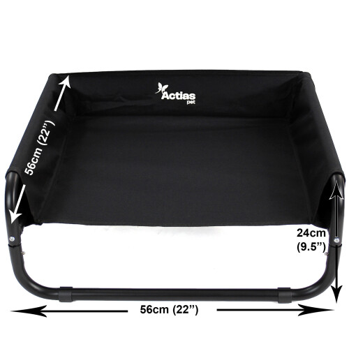 Small Elevated Dog Bed with Raised Sides 2