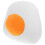 NICEXMAS 1Pc Durable Plush Poached Egg Throw Pillow Orange Sofa Decoration 1