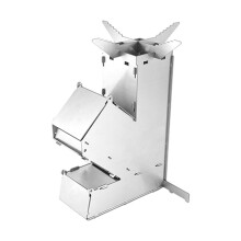 Portable Rocket Stove Compact Wood Burning Camping Stove