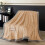 Winter Throw Blanket 59x79 inch Coffee Soft Warm 1