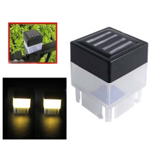 Solar Post Cap Lights Outdoor, LED Fence Post Lights, Auto On/Off at Dusk/Dawn – Compatible with Standard Posts
