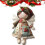 Dockor - Patchwork Angelss Babydocka, Handgjord DIY Patchwork-docka Sy-kit, Flickpresenter, Perfekt julklapp 1