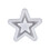 Silicone Mould Star Maple Leaf Round Pendant 3pcs 6