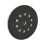 Plastic Hook Loop Sanding Disc 9 Inch 7