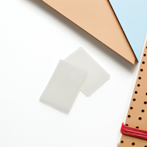 200Pcs Thermal Laminator Sheets Transparent Square for Photos and Files