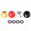 Messing concave ontspannerring van rubber voor Fujifilm 7