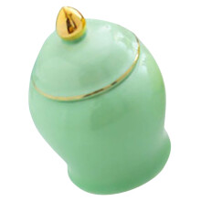 Ceramic Jar Small 1 Set 3.5 x 2.4 x 2.4 Inches