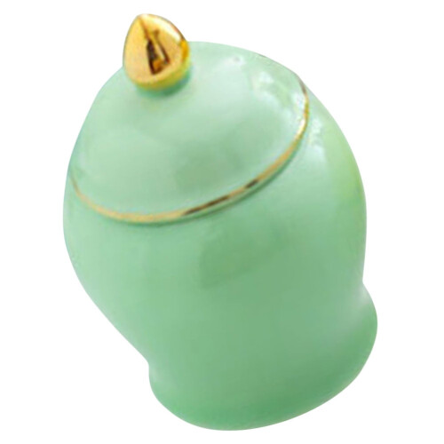 Ceramic Jar Small 1 Set 3.5 x 2.4 x 2.4 Inches