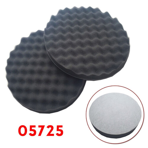 Foam Car Buffing Pad 8 Inch Single-Sided 2 Pcs 2
