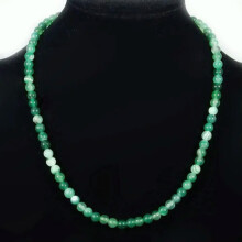 3pcs natural gemstone beads necklace 6mm jasper jade agate quartz amethyst-green agate
