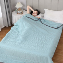 Washed Summer Cool Bed Sheet - Double Bed Quilt for Hot Sleepers, Suitable for Naked Sleeping