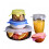Κάλυμμα σιλικόνης έξι τεμαχίων, ελαστικό κάλυμμα μπολ, ανθεκτικό στη σκόνη, 4