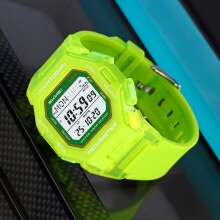 Digitaal outdoorhorloge voor heren - Waterdicht met nachtverlichting, voor kamperen, wandelen, tactisch gebruik en zwaar werk, groen