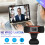 Cámara web 480P con micrófono, giratoria 360, Plug & Play, compatible con Windows, Mac y Android TV. 1