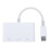 Μίνι διανομείς USB TypeC 3 σε 1 Πολλαπλών θυρών USB 3.0 TypeC Σταθμός σύνδεσης Προσαρμογείς 1