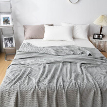 Hochwertige Ganzjahres-Froschdecke aus 100 % Baumwolle für Erwachsene, weich und atmungsaktiv, ideal für Bett, Sofa oder Reisen, maschinenwaschbar,