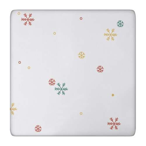 Festlig stretchduk, 90x90 cm, elastisk spandex – krøllfri passform for festbord