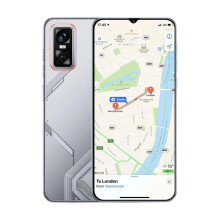 6,28-tommers Android-smarttelefon med 16 GB RAM, dobbelt SIM-kort i standbymodus, 3000 mAh batteri, firekjerners prosessor, HD-kamera, ansiktslåsing