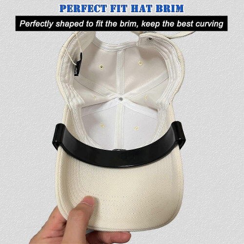 Hat Brim Bender with Sizing Reducer Tape, Perfect Curving Band for Caps 2