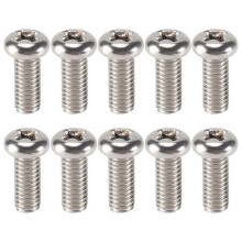 10 vis de fixation pour support de moniteur LCD/TV d'ordinateur M4x10 mm