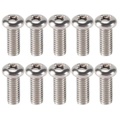 10 vis de fixation pour support de moniteur LCD/TV d'ordinateur M4x10 mm