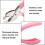 1pc Staple Remover Tool for Office Heavy Hand Staple Pin Pull Easy to Remove(Pink) 3