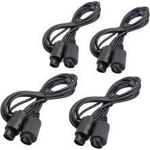 Lot de 4 câbles d'extension de 1,8 m pour manette Nintendo 64 (N64).