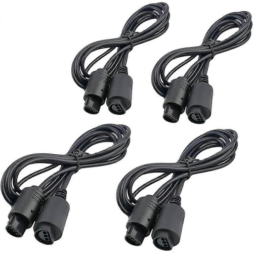 Lot de 4 câbles d'extension de 1,8 m pour manette Nintendo 64 (N64).