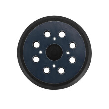 Plateau de ponçage auto-agrippant de 125 mm (5 pouces) à 8 trous pour disques de ponceuse orbitale Makita Porter Cable