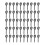 Vis bouillette pêche 50pcs carpe anneau fixe Chod 1