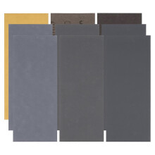 Papier de verre fin 9pcs grains 3000/5000/7000 22.9x9.1cm plâtre
