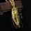 Jasper Cicada Pendant Necklace Adjustable 3