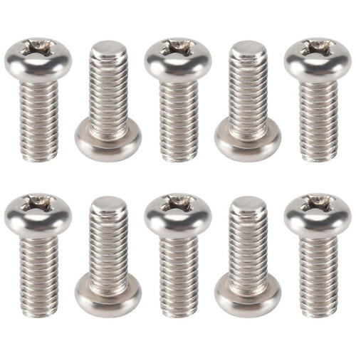 10 vis de fixation pour support de moniteur LCD/TV d'ordinateur M4x10 mm 2