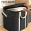 Non-Woven Moving Storage Bag with Zipper 1 Pack 4