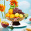 Plastic Fruit Plate 9.84" – Multicolor Snack Tray, Detachable Base, Hollow Draining Design, Upscale Serving Platter 4