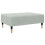VidaXL vidaXL Fußhocker Hellgrau 77x55x31 cm Samt 1