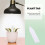 Étiquettes réutilisables PVC pour plantes, 100 pièces 4