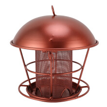 Runder Metallischer Hängender Vogelfutterspender 19x20cm für Garten und Hinterhof
