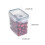 Airtight Clear Food Storage Containers 5-Piece Set 3